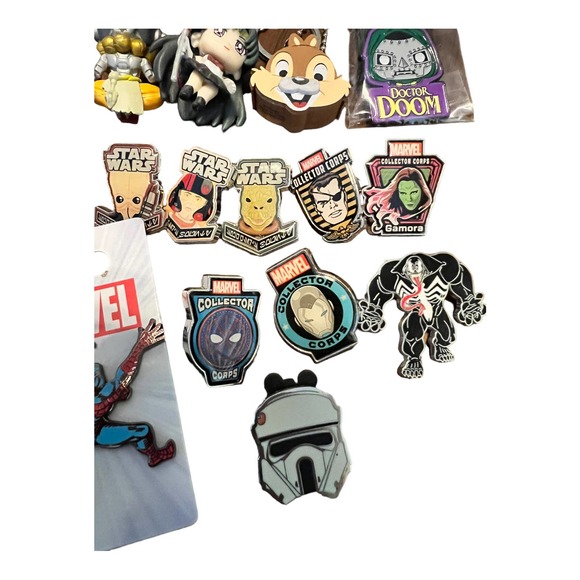 Collector Pins. Disney Star Ware Marvel and More 15 total - Picture 3 of 4
